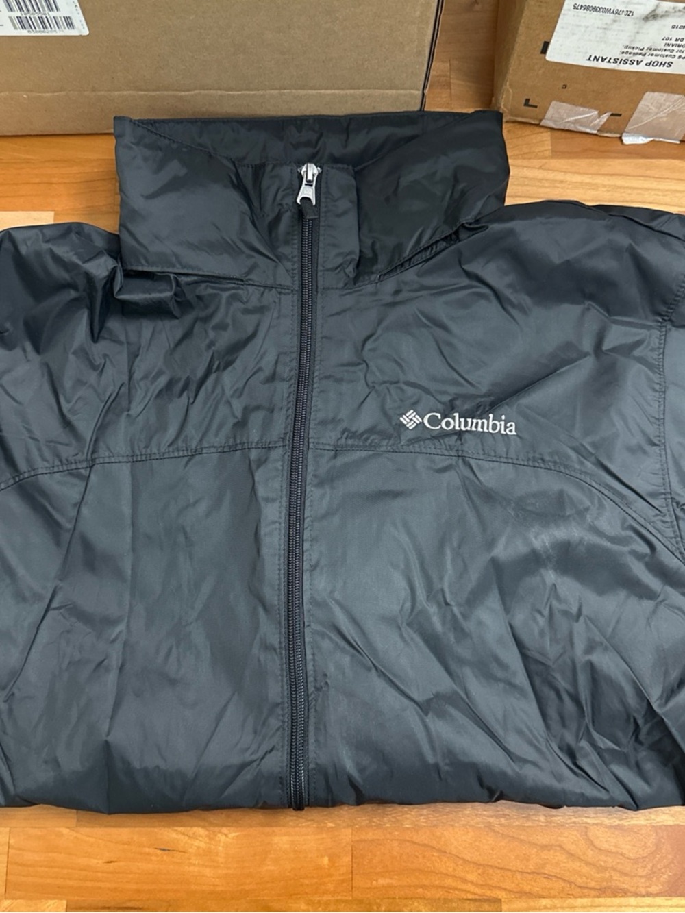 Columbia Black and Gray Lightweight Outdoor Jacket